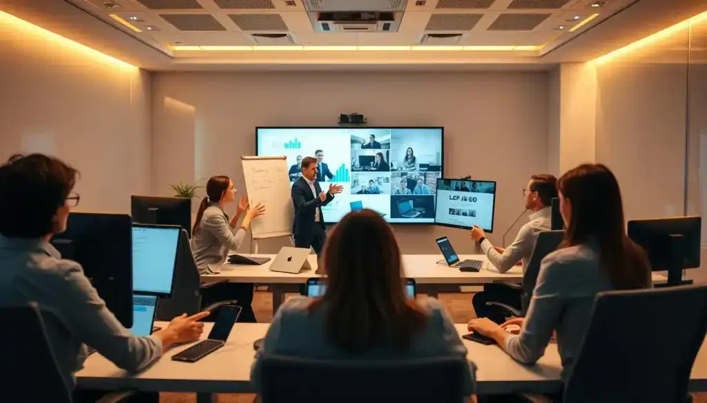 Formazione del personale e facilità d'uso nelle riunioni virtuali Staff training and user-friendliness in virtual meetings