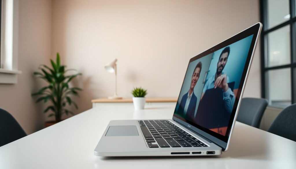 camera positioning for video calls