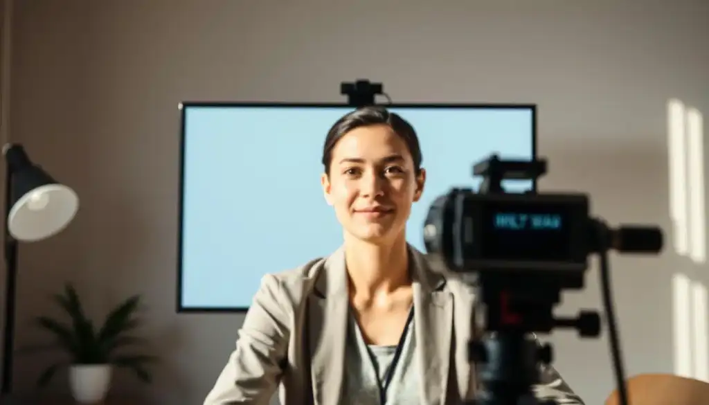 iluminação para videoconferência video conferencing lighting