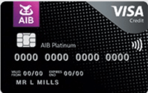 AIB Platinum Visa Card
