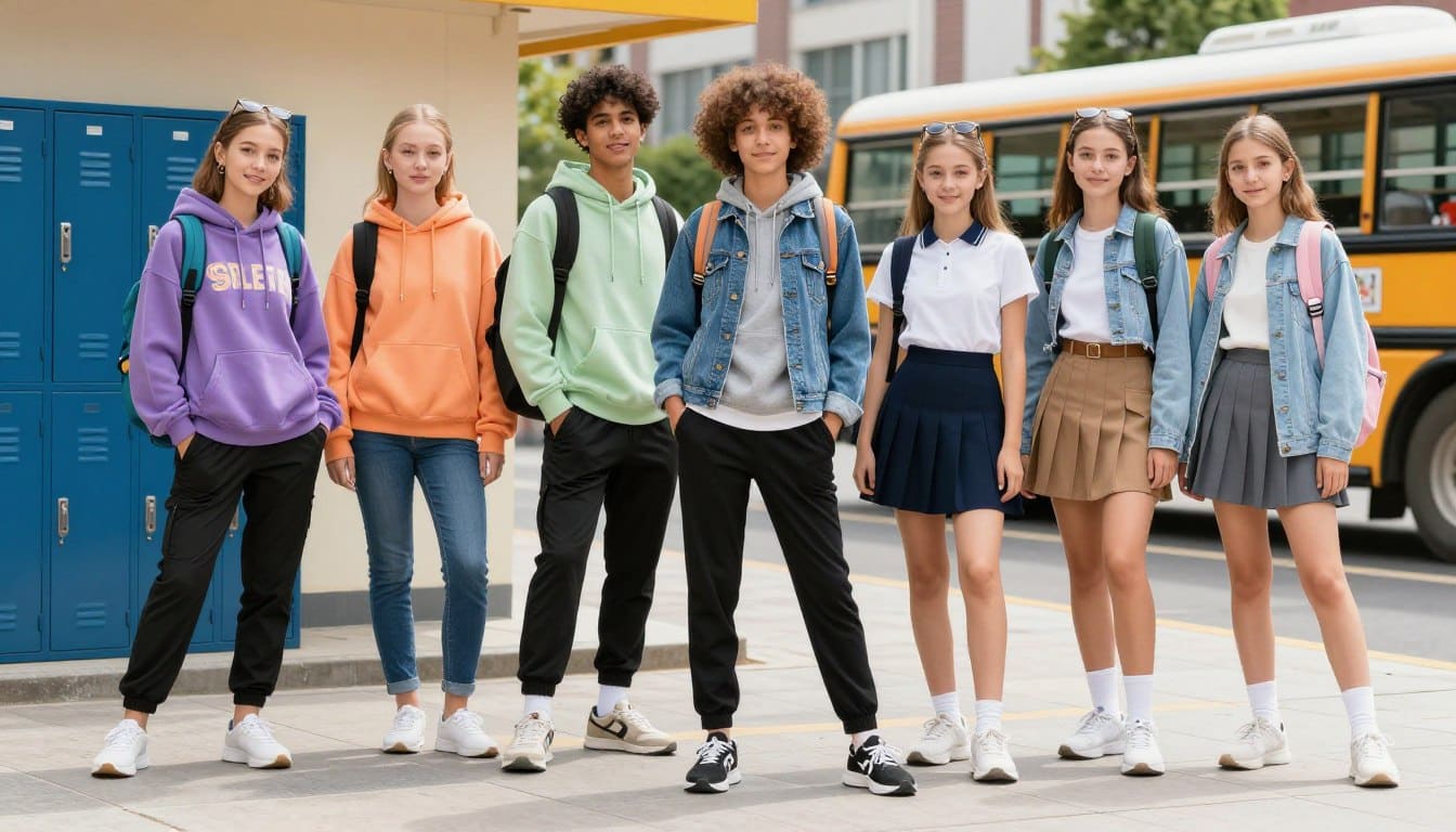 Shein Back to School Outfits